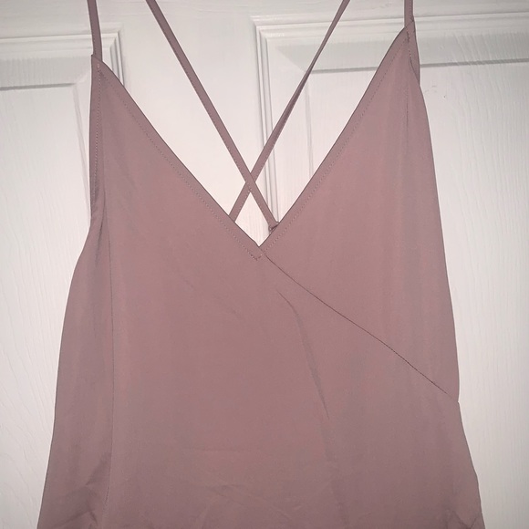 Pink Slit Maxi Dress - Tobi - Picture 3 of 6